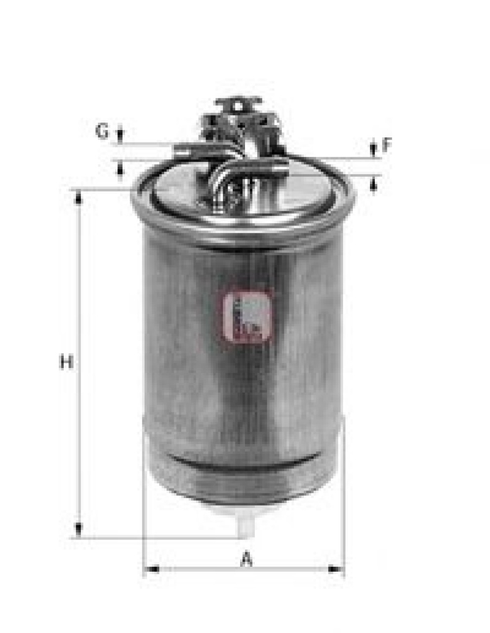 Filtru combustibil AUDI A6 (4B2, C5) (1997 - 2005) SOFIMA S 4391 NR piesa NOUA