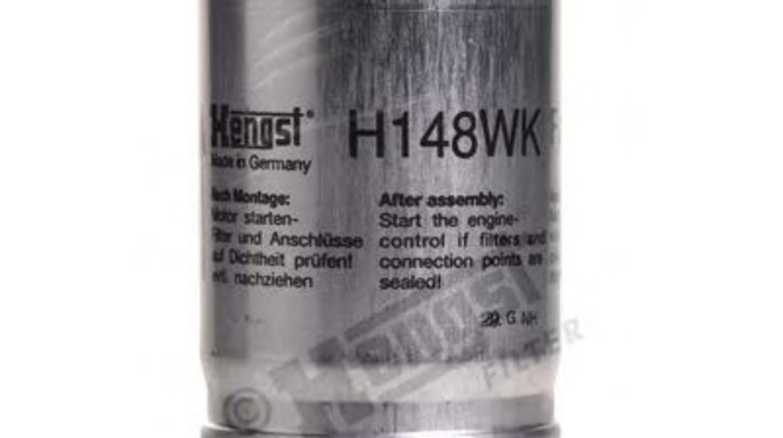 Filtru combustibil AUDI A8 (4D2, 4D8) (1994 - 2002) HENGST FILTER H148WK piesa NOUA