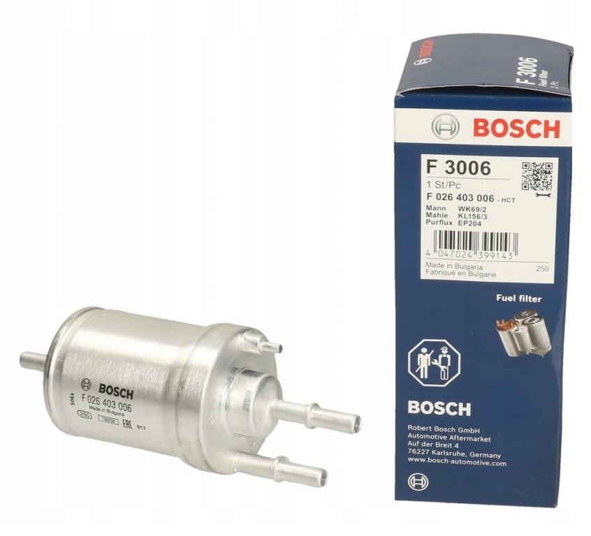 Filtru Combustibil Bosch Skoda Roomster 5J 2006-2015 F 026 403 006