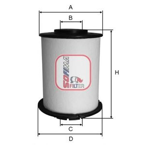 Filtru combustibil CHEVROLET TRAX (2012 - 2016) SOFIMA S 6033 NE piesa NOUA