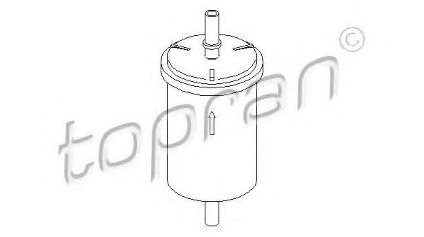 Filtru combustibil CITROEN C-ELYSEE (2012 - 2016) TOPRAN 720 937 piesa NOUA