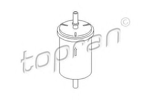 Filtru combustibil CITROEN C3 Picasso (2009 - 2016) TOPRAN 720 937 piesa NOUA