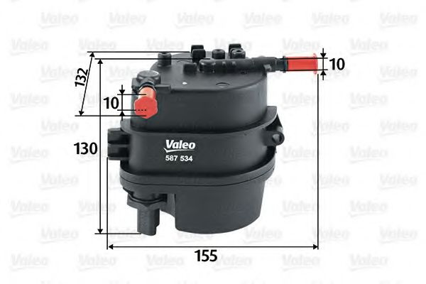 Filtru combustibil CITROEN NEMO combi (2009 - 2016) VALEO 587534 piesa NOUA