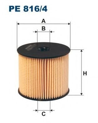 Filtru combustibil CITROEN XANTIA (X2) (1998 - 2003) FILTRON PE816/4 piesa NOUA