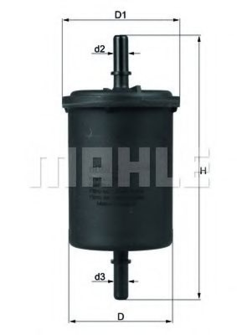 Filtru combustibil DACIA LOGAN MCV (KS) (2007 - 2016) MAHLE ORIGINAL KL 416/1 piesa NOUA