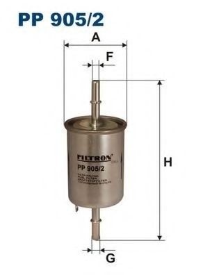 Filtru combustibil DAEWOO NUBIRA Limuzina (KLAN) (2003 - 2016) FILTRON PP905/2 piesa NOUA