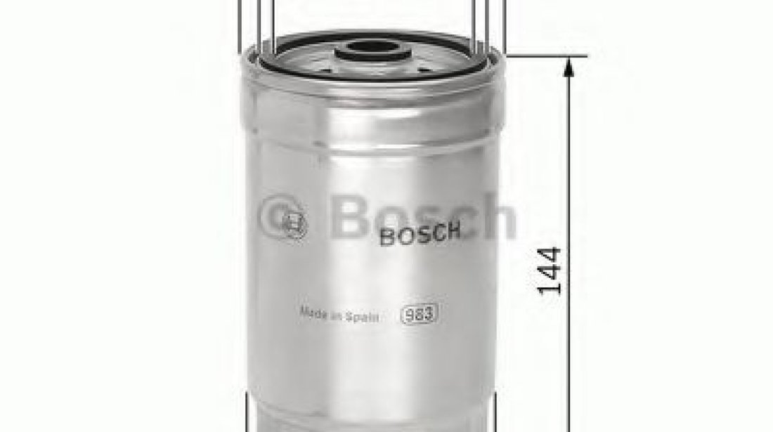 Filtru combustibil FIAT DUCATO platou / sasiu (244) (2002 - 2016) BOSCH 1 457 434 314 piesa NOUA