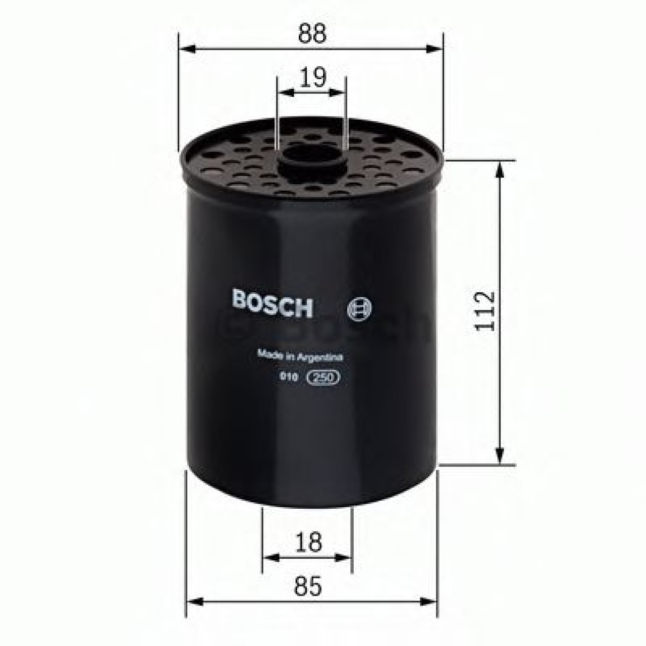 Filtru combustibil FIAT DUCATO platou / sasiu (280) (1982 - 1990) BOSCH 1 457 434 200 piesa NOUA