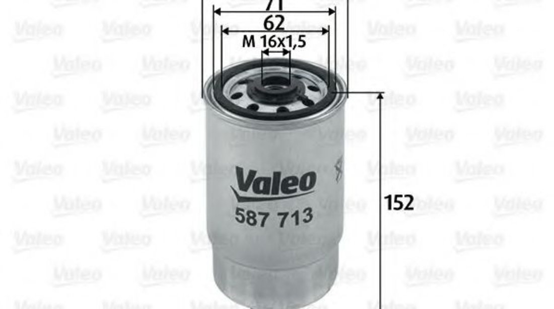 Filtru combustibil FIAT MAREA (185) (1996 - 2007) VALEO 587713 piesa NOUA