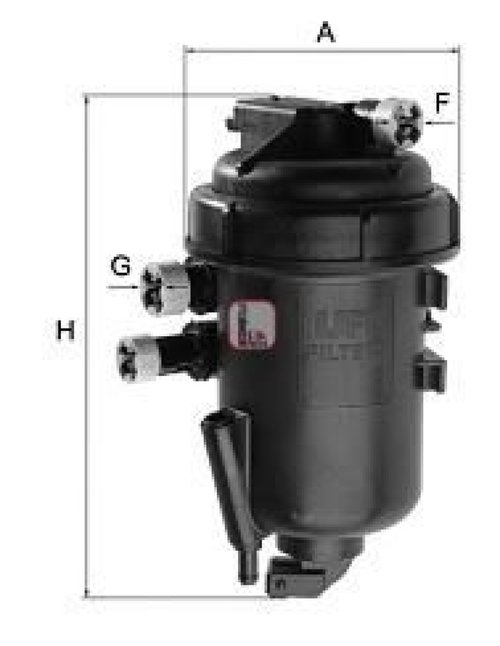 Filtru combustibil FIAT MULTIPLA (186) (1999 - 2010) SOFIMA S 5145 GC piesa NOUA