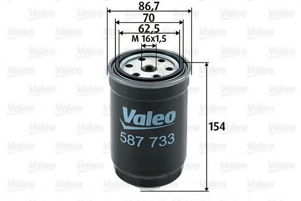 Filtru combustibil FIAT PUNTO Van (176L) (1996 - 2000) VALEO 587733 piesa NOUA