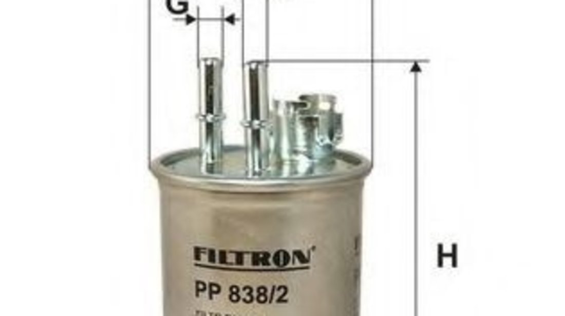 Filtru combustibil FORD FOCUS Limuzina (DFW) (1999 - 2007) FILTRON PP838/2 piesa NOUA