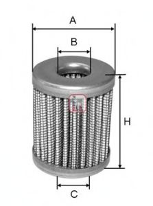 Filtru combustibil FORD FUSION (JU) (2002 - 2012) SOFIMA S 6005 G piesa NOUA