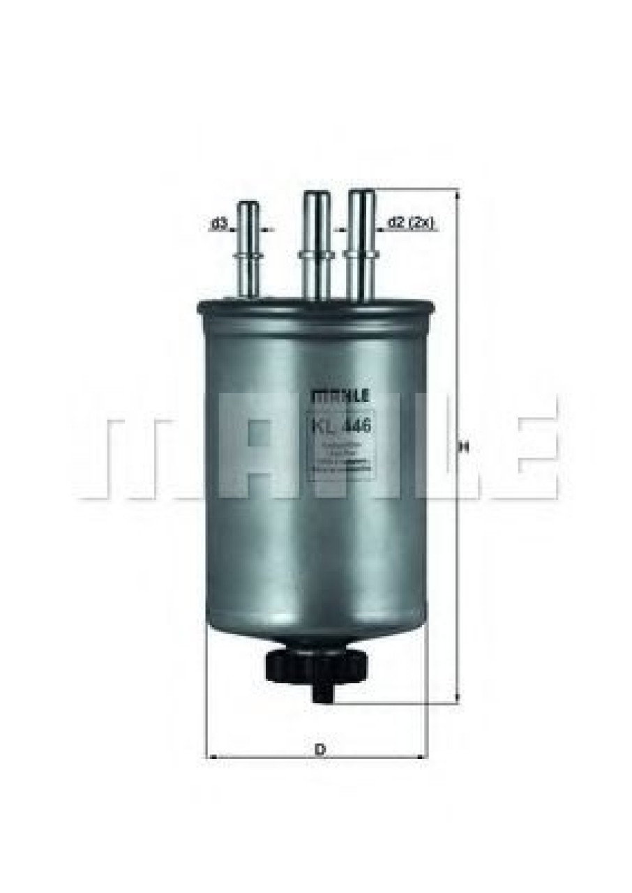 Filtru combustibil FORD MONDEO III (B5Y) (2000 - 2007) KNECHT KL 446 piesa NOUA