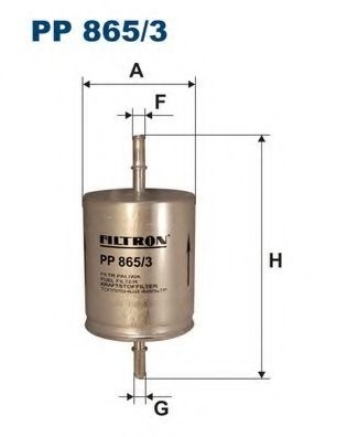 Filtru combustibil FORD MONDEO III Combi (BWY) (2000 - 2007) FILTRON PP865/3 piesa NOUA