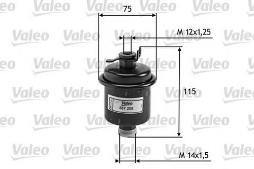 Filtru combustibil HONDA HR-V (GH) (1999 - 2006) VALEO 587208 piesa NOUA