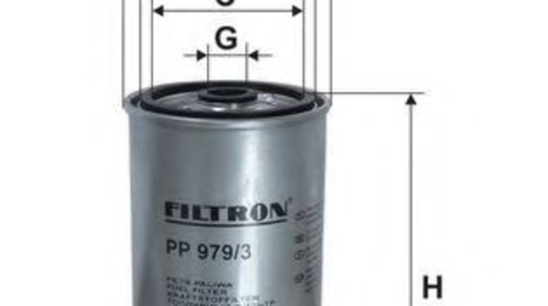 Filtru combustibil HYUNDAI MATRIX (FC) (2001 - 2010) FILTRON PP979/3 piesa NOUA