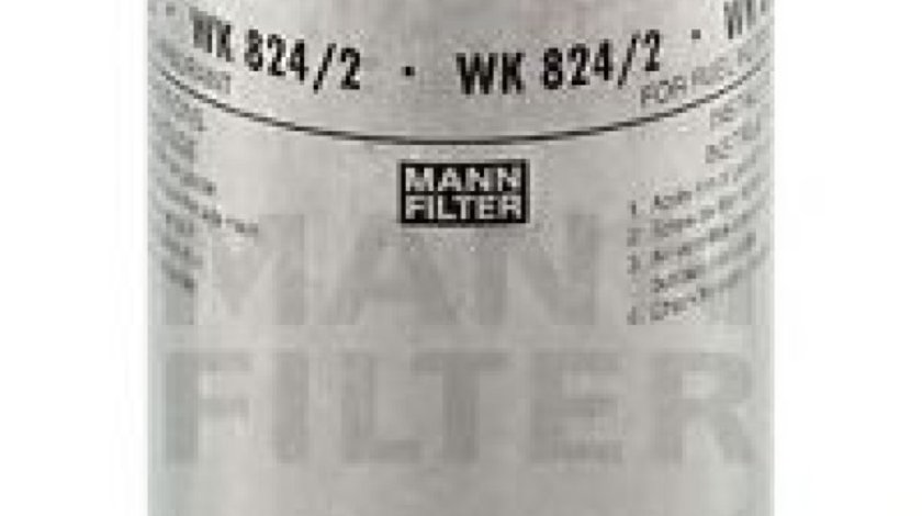 Filtru combustibil HYUNDAI SONATA V (NF) (2005 - 2010) MANN-FILTER WK 824/2 piesa NOUA
