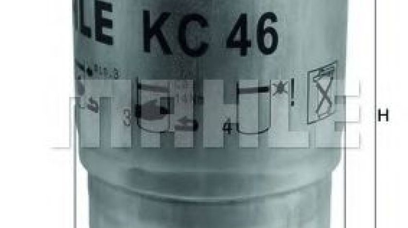Filtru combustibil ISUZU TROOPER (UB) (1991 - 2000) KNECHT KC 46 piesa NOUA