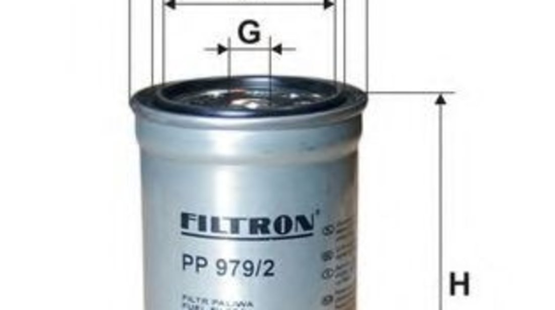 Filtru combustibil KIA CEED SW (ED) (2007 - 2012) FILTRON PP979/2 piesa NOUA