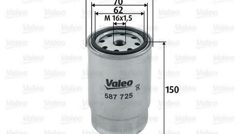 Filtru combustibil KIA SPORTAGE (SL) (2009 - 2016) VALEO 587725 piesa NOUA