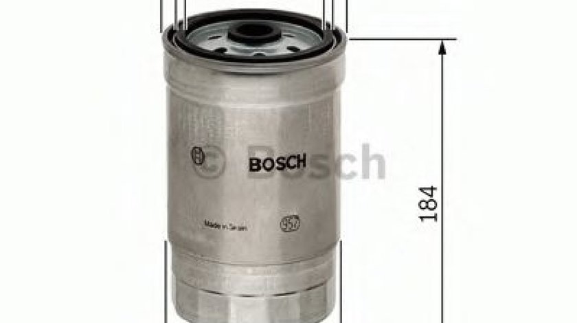 Filtru combustibil LANCIA LYBRA (839AX) (1999 - 2005) BOSCH 1 457 434 293 piesa NOUA