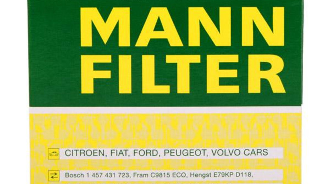 Filtru Combustibil Mann Filter Citroen Jumpy 2007→ PU1018X