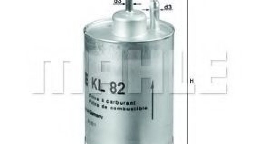 Filtru combustibil MERCEDES C-CLASS Combi (S202) (1996 - 2001) KNECHT KL 82 piesa NOUA