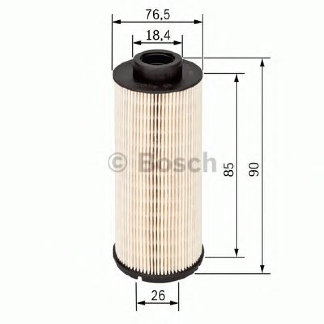 Filtru combustibil MERCEDES E-CLASS (W210) (1995 - 2003) BOSCH 1 457 431 704 piesa NOUA