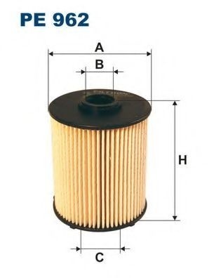 Filtru combustibil MERCEDES M-CLASS (W163) (1998 - 2005) FILTRON PE962 piesa NOUA