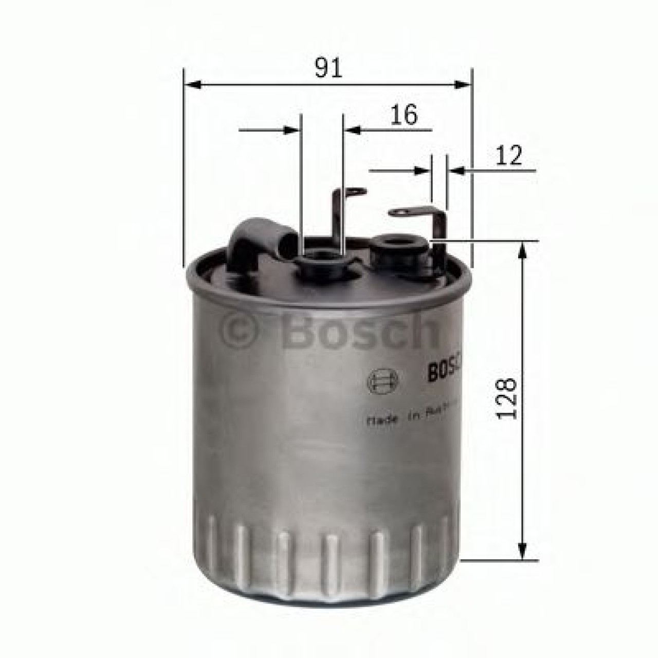 Filtru combustibil MERCEDES SPRINTER 3-t caroserie (903) (1995 - 2006) BOSCH 0 450 905 930 piesa NOUA