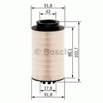 Filtru combustibil MERCEDES VARIO combi (1996 - 2016) BOSCH 1 457 431 707 piesa NOUA