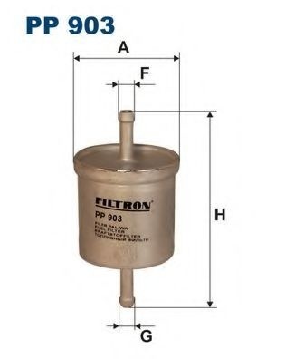 Filtru combustibil NISSAN MICRA II (K11) (1992 - 2003) FILTRON PP903 piesa NOUA