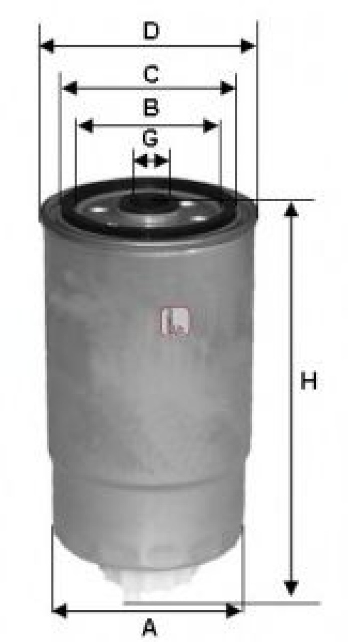 Filtru combustibil NISSAN MICRA II (K11) (1992 - 2003) SOFIMA S 4384 NR piesa NOUA