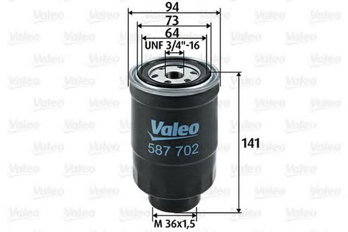 Filtru combustibil NISSAN PICK UP III (D22) (1997 - 2016) VALEO 587702 piesa NOUA