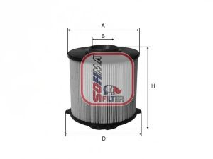 Filtru combustibil OPEL ASTRA J Limuzina (2012 - 2016) SOFIMA S 6058 NE piesa NOUA