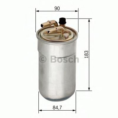 Filtru combustibil OPEL CORSA C (F08, F68) (2000 - 2009) BOSCH 0 450 906 503 piesa NOUA