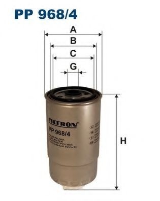 Filtru combustibil PEUGEOT BOXER platou / sasiu (244) (2001 - 2016) FILTRON PP968/4 piesa NOUA