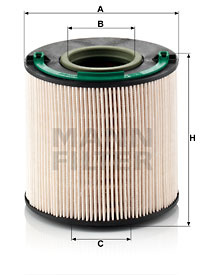 Filtru combustibil (PU1040X MANN-FILTER) VW