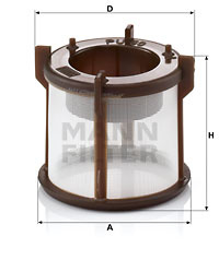 Filtru combustibil (PU50X MANN-FILTER) ERF,MAN,NEOPLAN