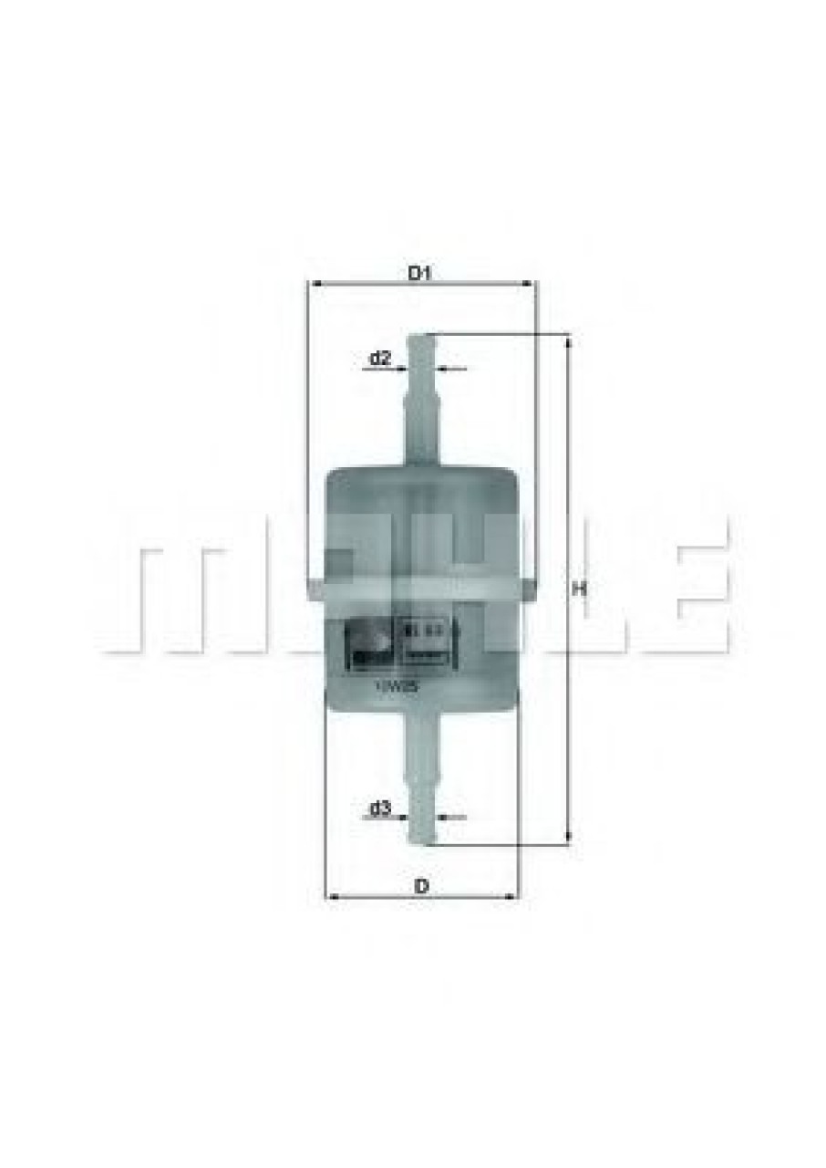 Filtru combustibil RENAULT CLIO I (B/C57, 5/357) (1990 - 1998) KNECHT KL 63 OF piesa NOUA