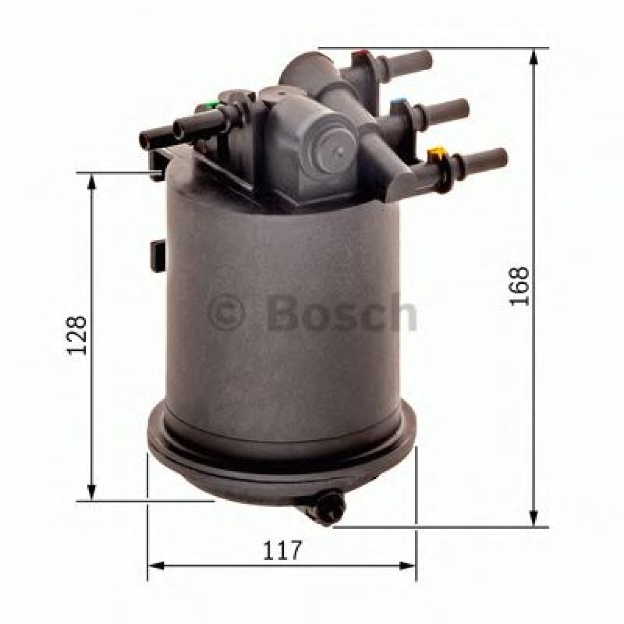 Filtru combustibil RENAULT ESPACE III (JE0) (1996 - 2002) BOSCH 0 450 906 461 piesa NOUA