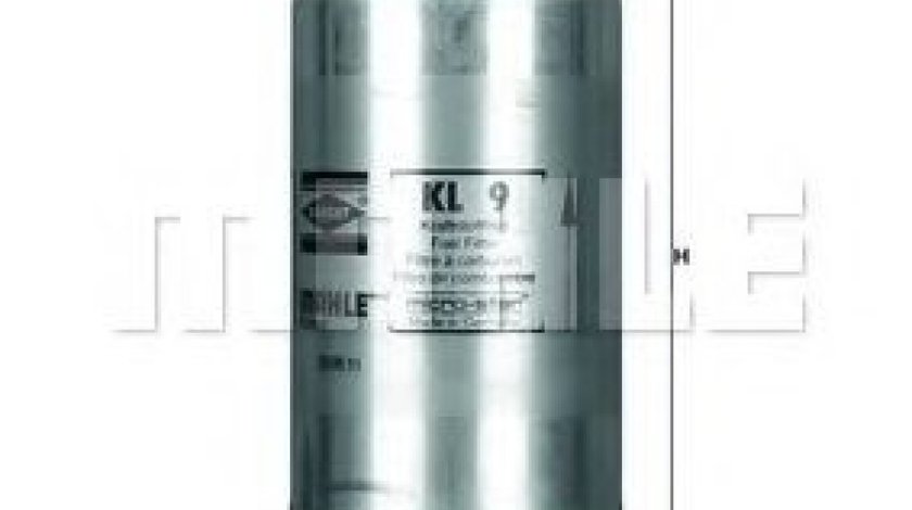 Filtru combustibil RENAULT MASTER I platou / sasiu (P) (1980 - 1998) MAHLE ORIGINAL KL 9 piesa NOUA