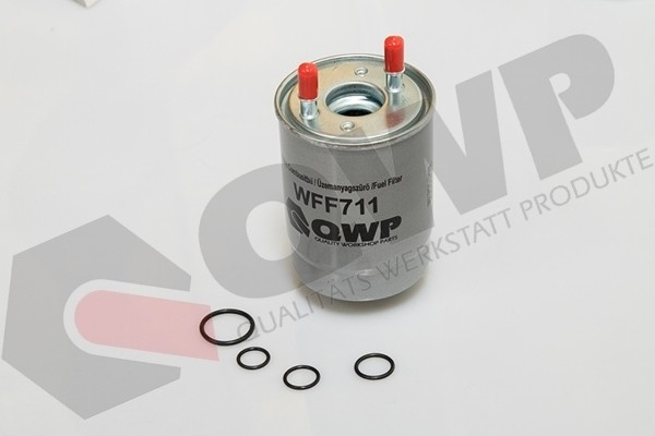 Filtru combustibil RENAULT MEGANE III Grandtour (KZ0/1) (2008 - 2016) QWP WFF711 piesa NOUA