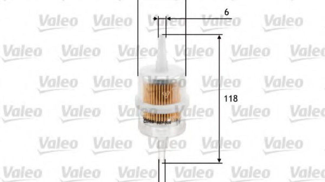 Filtru combustibil RENAULT TRAFIC I platou / sasiu (PXX) (1989 - 2001) VALEO 587005 piesa NOUA