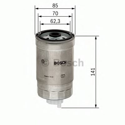 Filtru combustibil SAAB 9-3 Cabriolet (YS3F) (2003 - 2016) BOSCH F 026 402 043 piesa NOUA