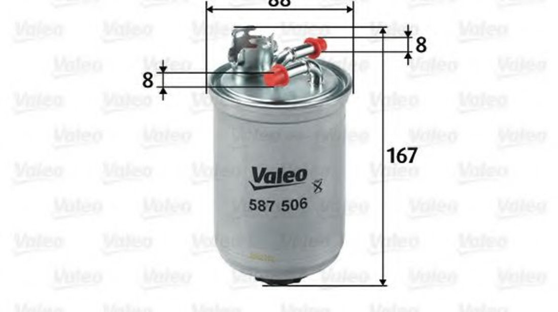 Filtru combustibil SEAT CORDOBA (6K2) (1999 - 2002) VALEO 587506 piesa NOUA