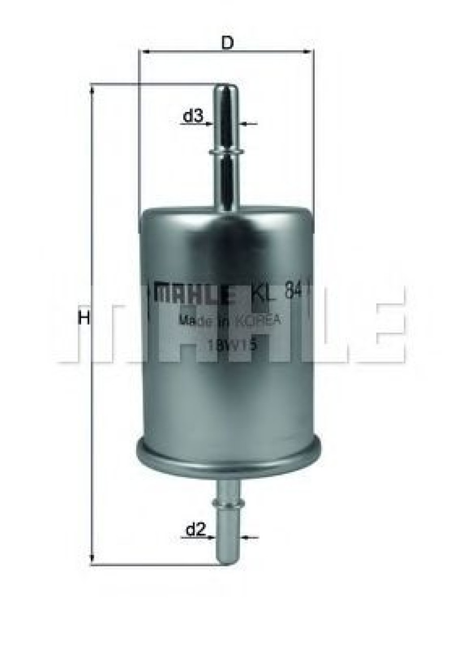 Filtru combustibil SEAT CORDOBA Vario (6K5) (1996 - 1999) MAHLE ORIGINAL KL 84 piesa NOUA