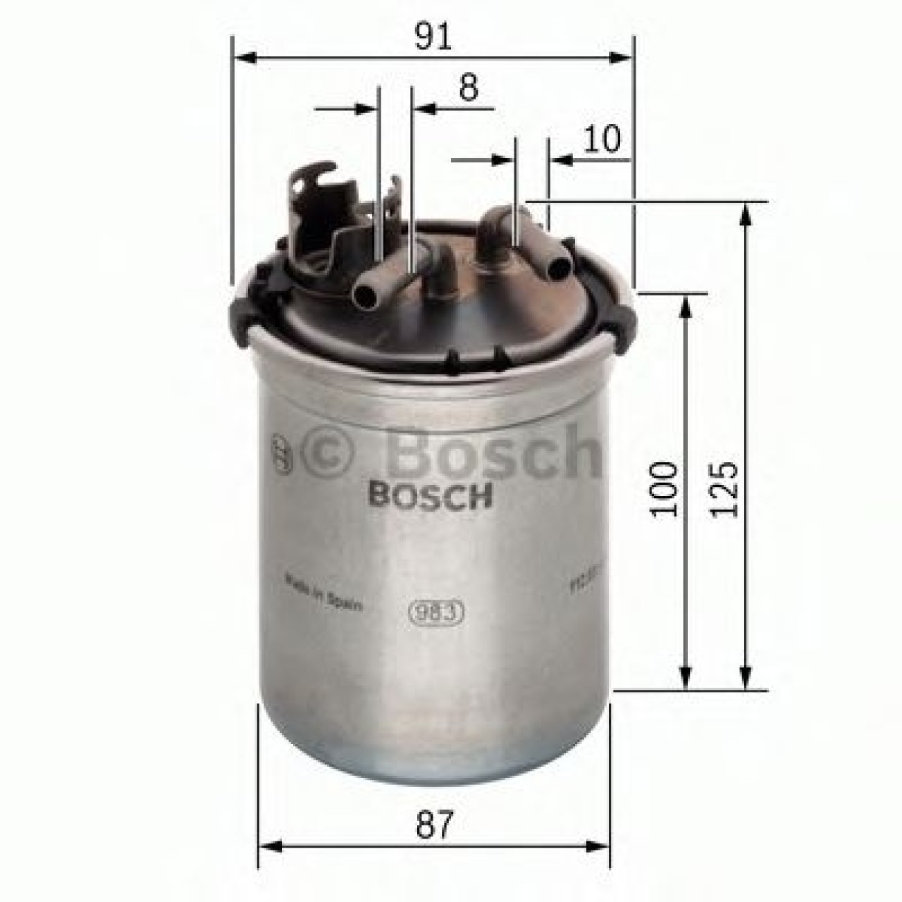 Filtru combustibil SKODA FABIA II (2006 - 2014) BOSCH 0 450 906 426 piesa NOUA