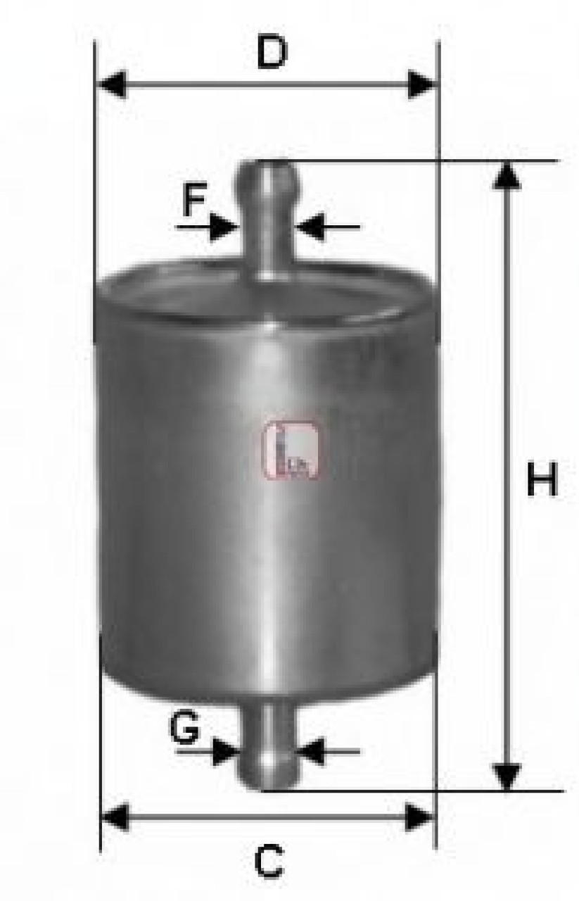 Filtru combustibil SKODA ROOMSTER (5J) (2006 - 2015) SOFIMA S 1836 B piesa NOUA